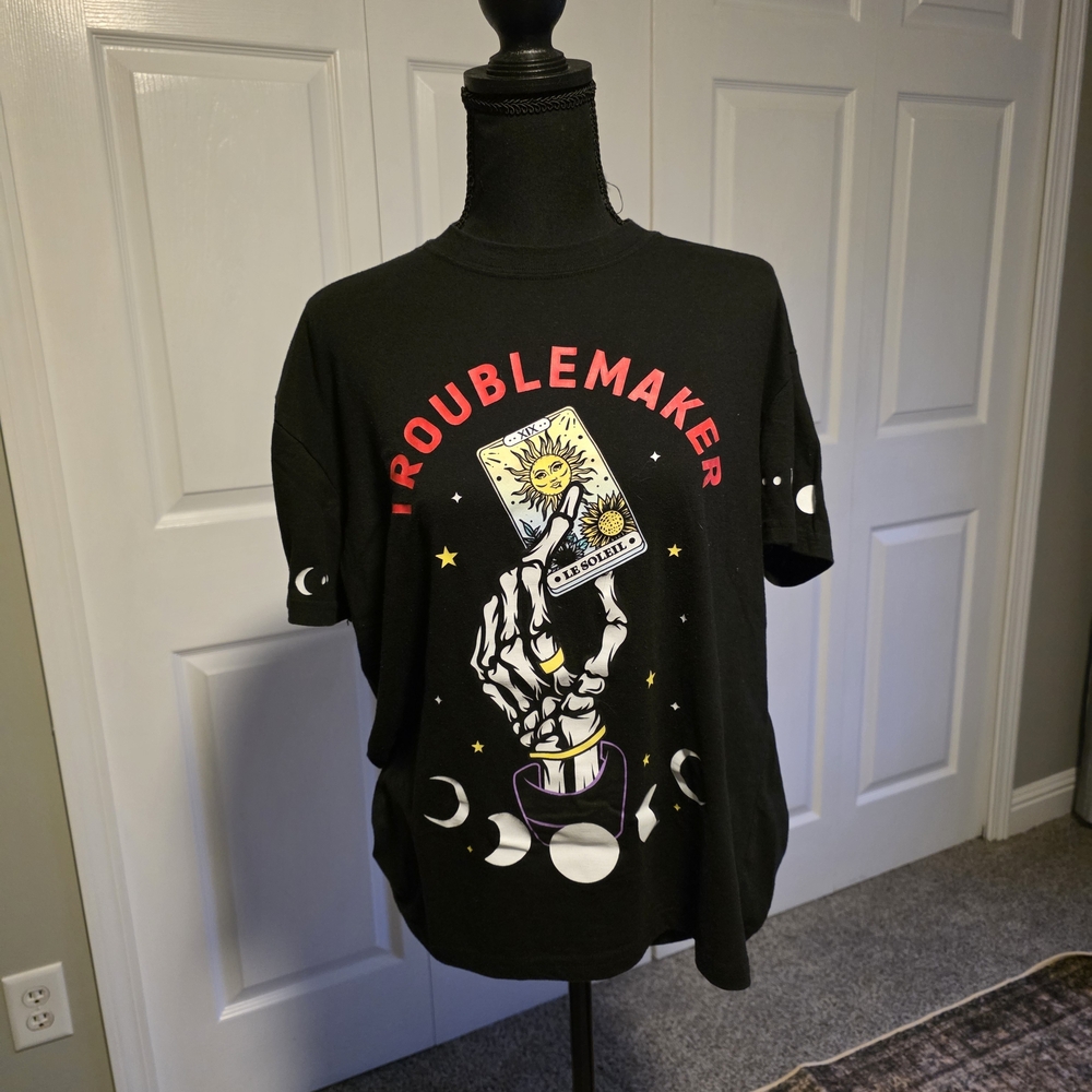 Karma Black Graphic T-Shirt